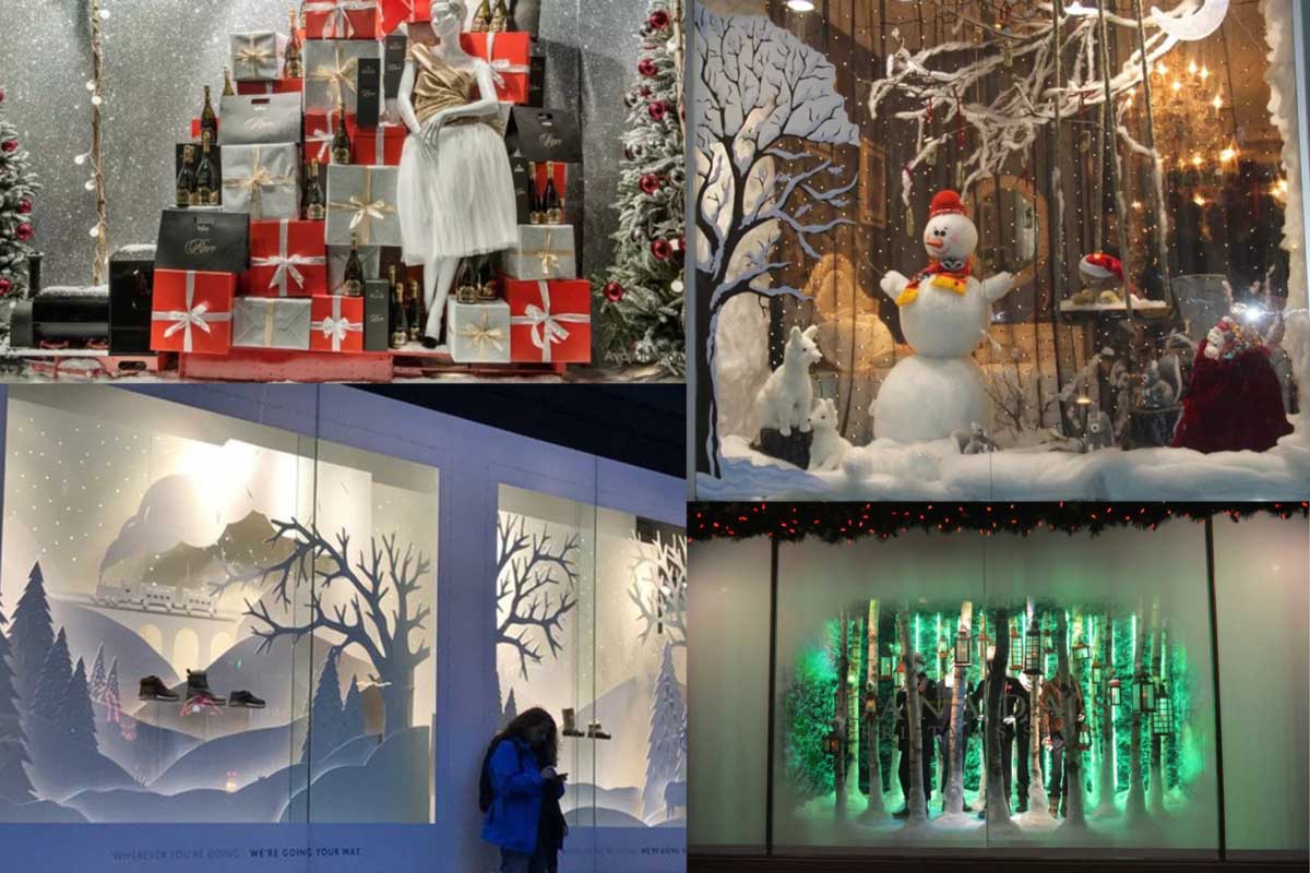 Украшать витрины к Новому году предпринимателям Краснодара порекомендовали в цветах главной елки города