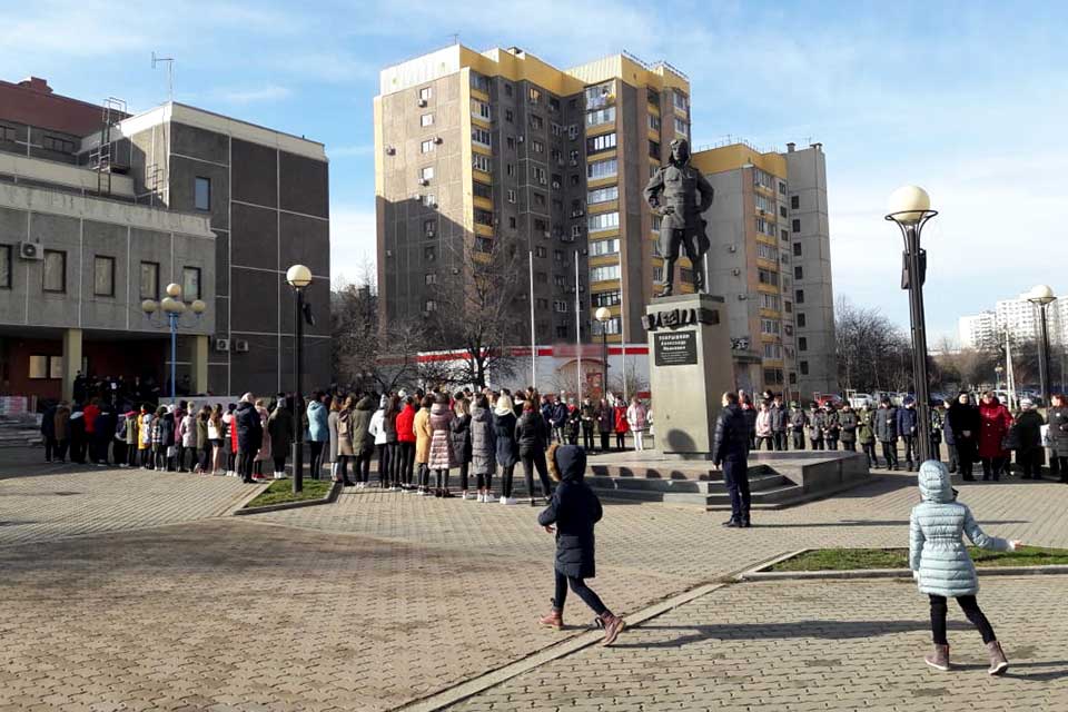 Жители Энки приняли участие в мероприятии в честь освобождения Краснодара от фашистских войск