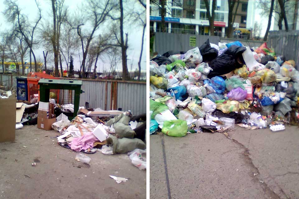 Мусора «под завязку»: жители Энки устали от увеличивающейся в размерах мусорной свалки под окнам