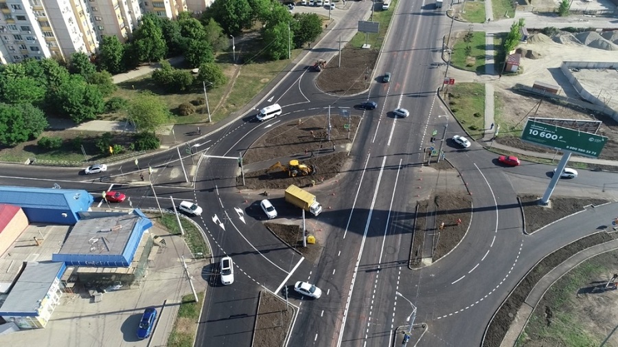 На перекрестке улиц Кореновской и Дзержинского вводится новая схема движения